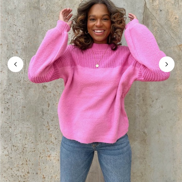 Miracle pink pullover sweater s/m - Picture 1 of 12